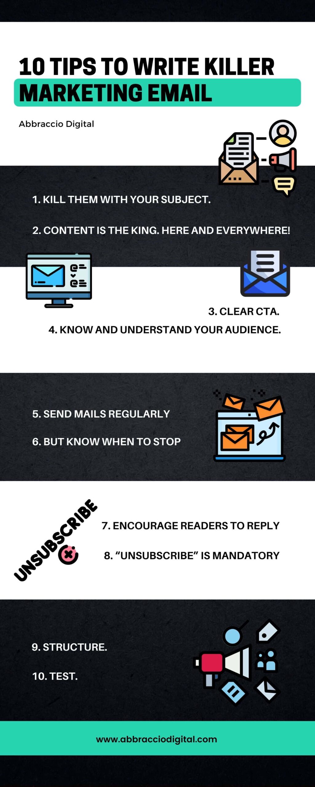 10 Tips to write killer marketing email
